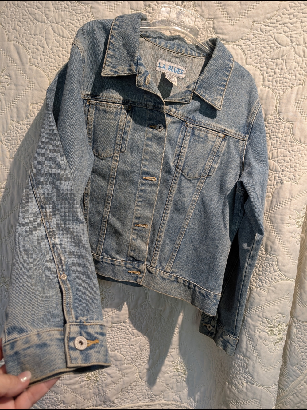 L.A. Blues Light Blue Denim Jean Jacket